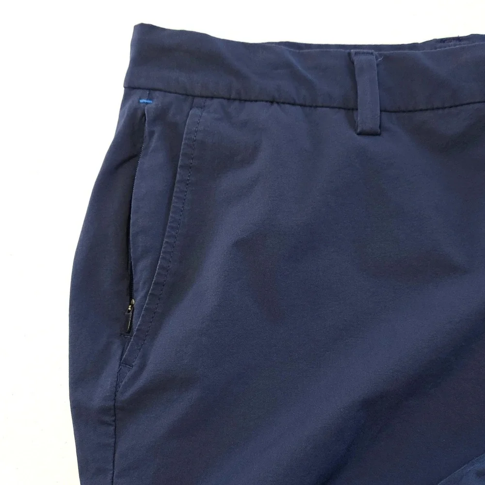 Vineyard Vines Performance On-The-Go Pant 32x29 Navy Blue Stretch Chino 1P000005